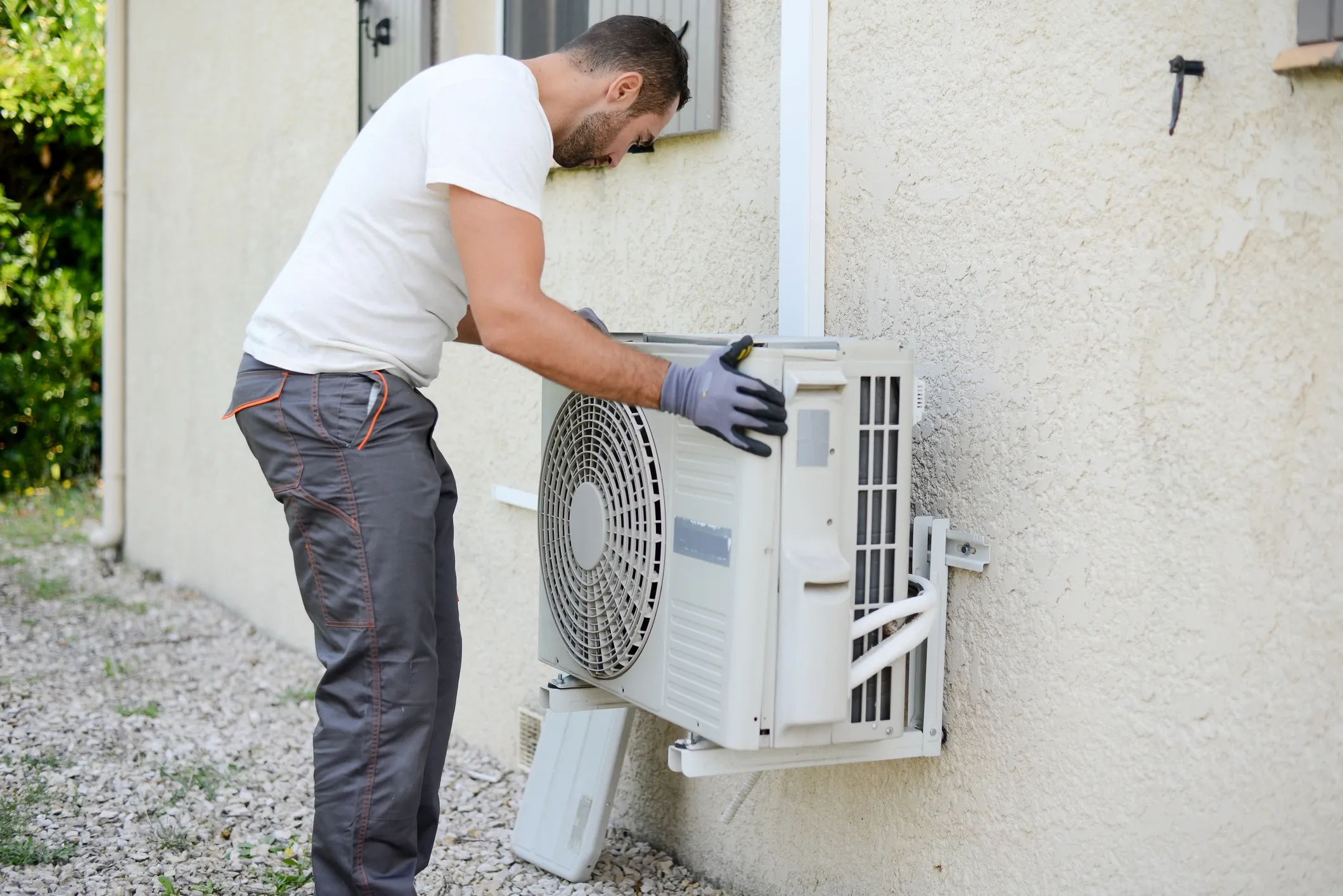 Airco en zonne-energie installatie